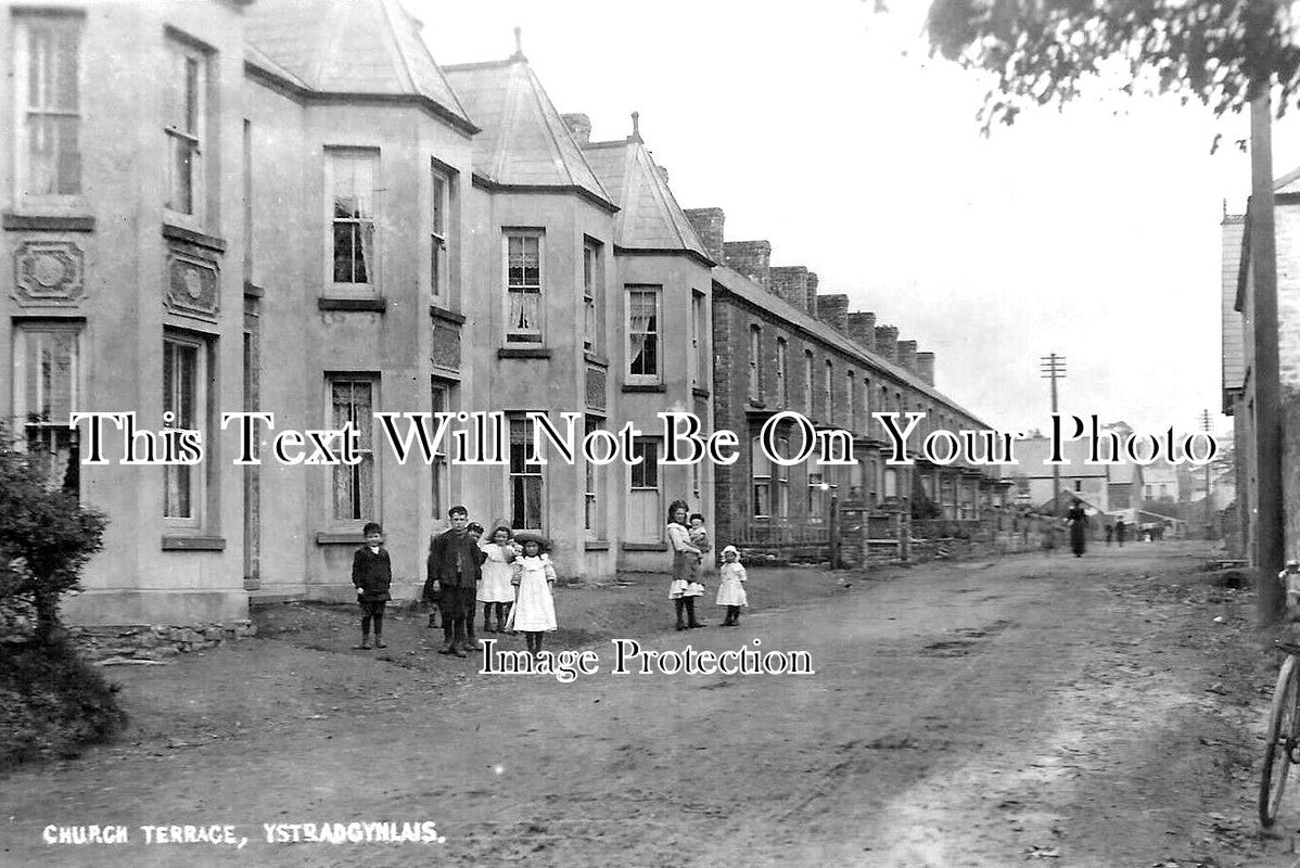 WL 17 - Church Terrace, Ystradgynlais, Wales c1916
