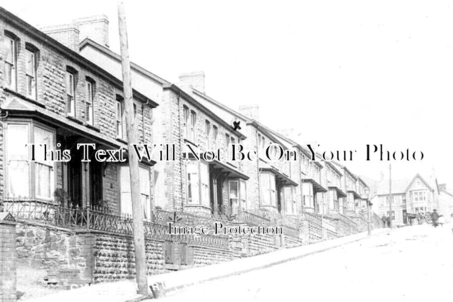 WL 1735 - Cymmer Road, Caerau, Wales c1911