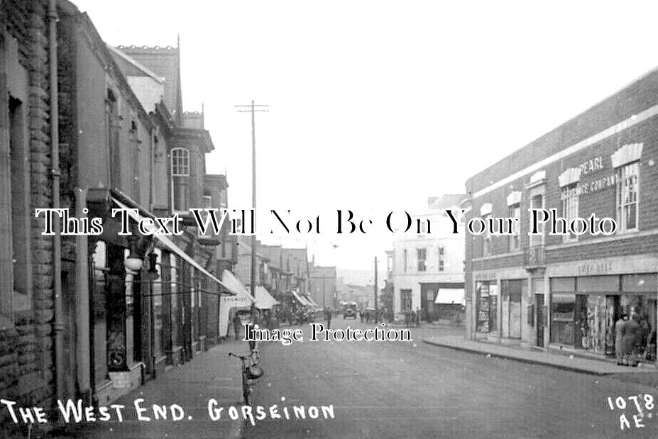 WL 1770 - The West End, Gorseinon, Wales c1908