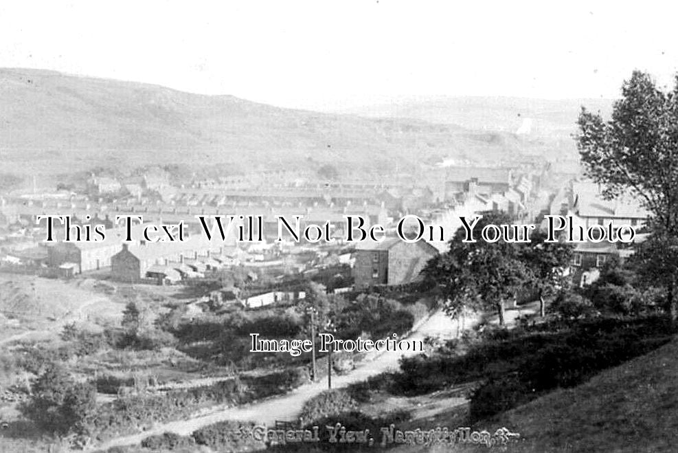 WL 1784 - General View Of Nantyffyllon, Wales c1918