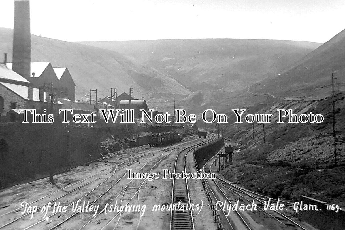 WL 1799 - Top Of The Valley, Clydach Valley, Glamorgan, Wales c1920