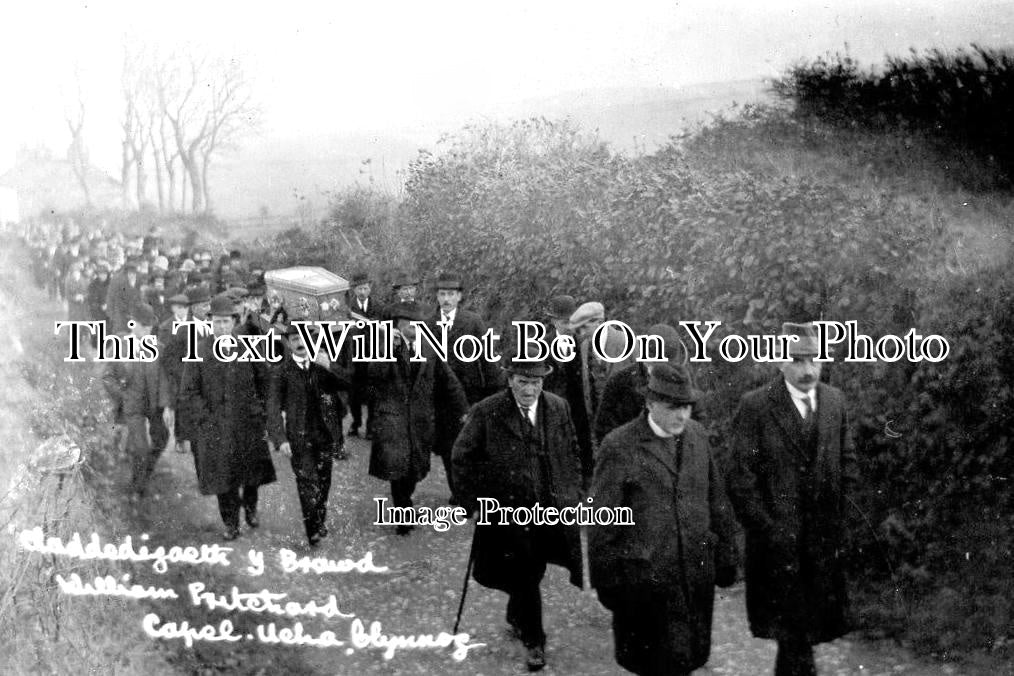 WL 180 - Capel Ucha Burial Party, Clynnog, Pwllheli, Caernarfonshire, Wales