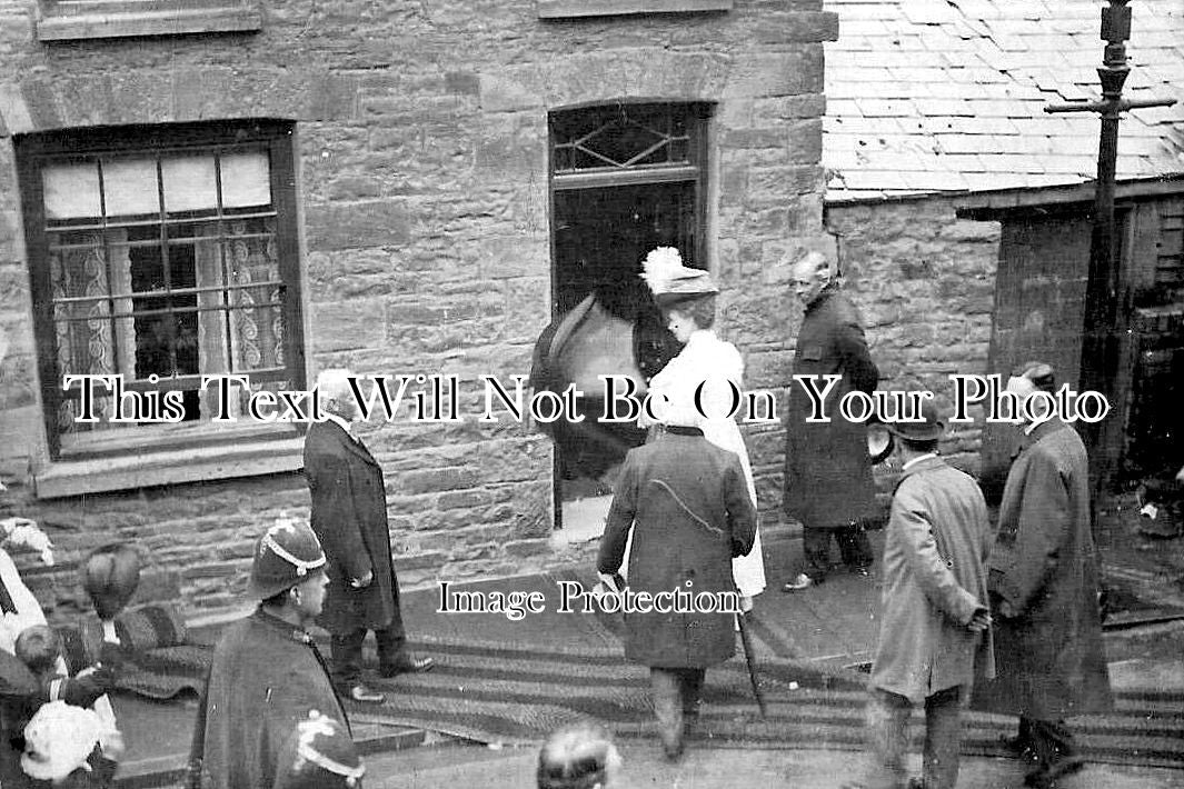 WL 1806 - Visit Of Queen Mary To Aberdare House, Wales