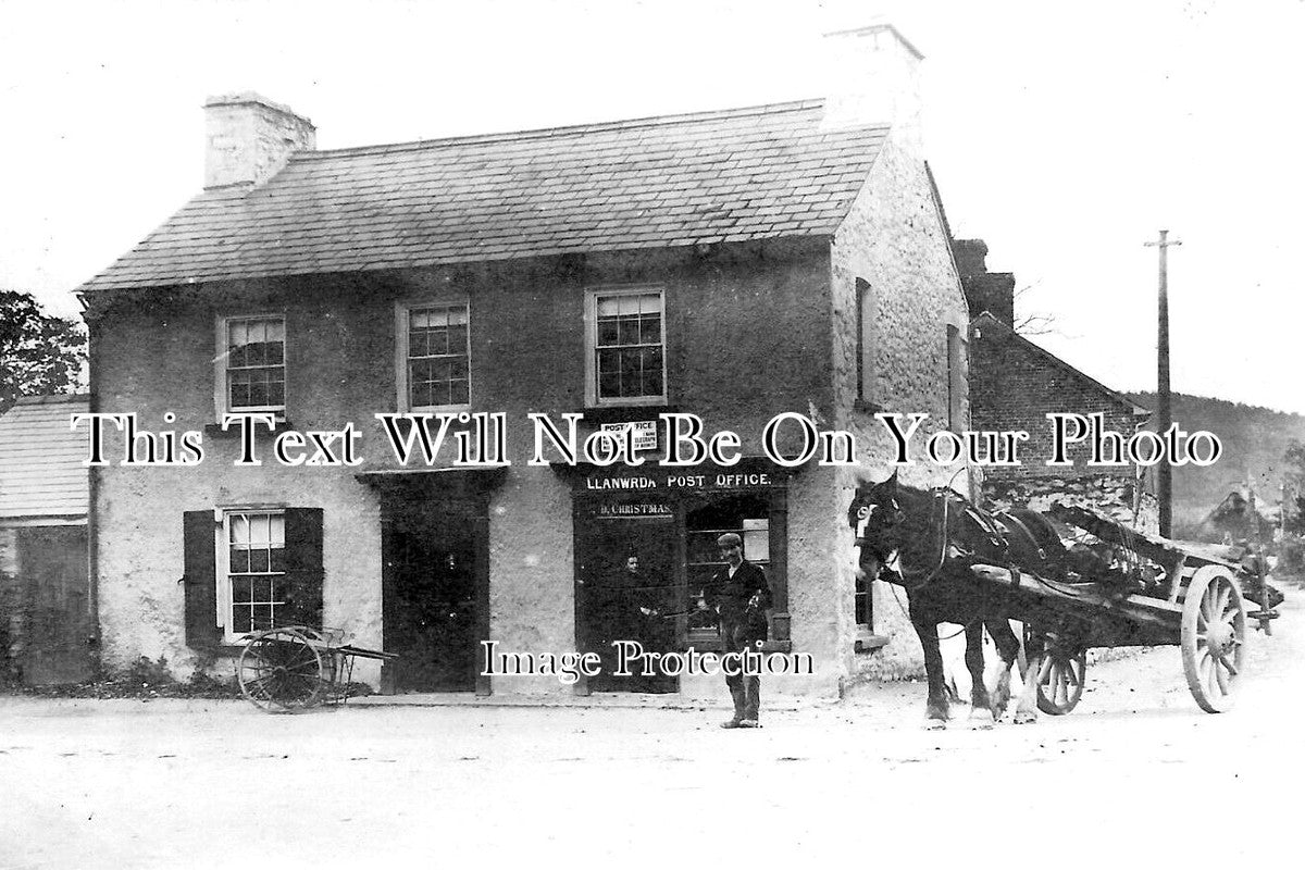 WL 1816 - Llanwrda Post Office, Wales c1905