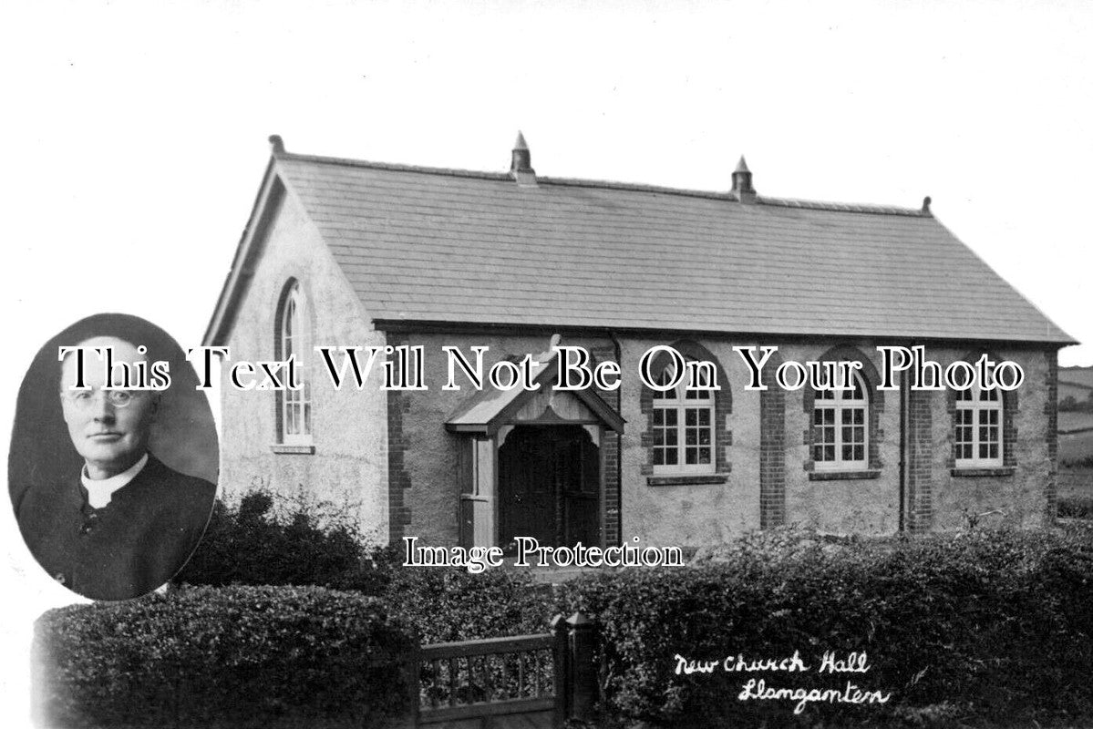 WL 1875 - New Church Hall, Llanganten, Wales