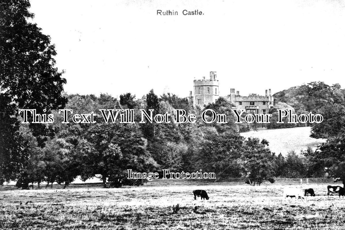 WL 189 - Ruthin Castle, Denbighshire, Wales c1910
