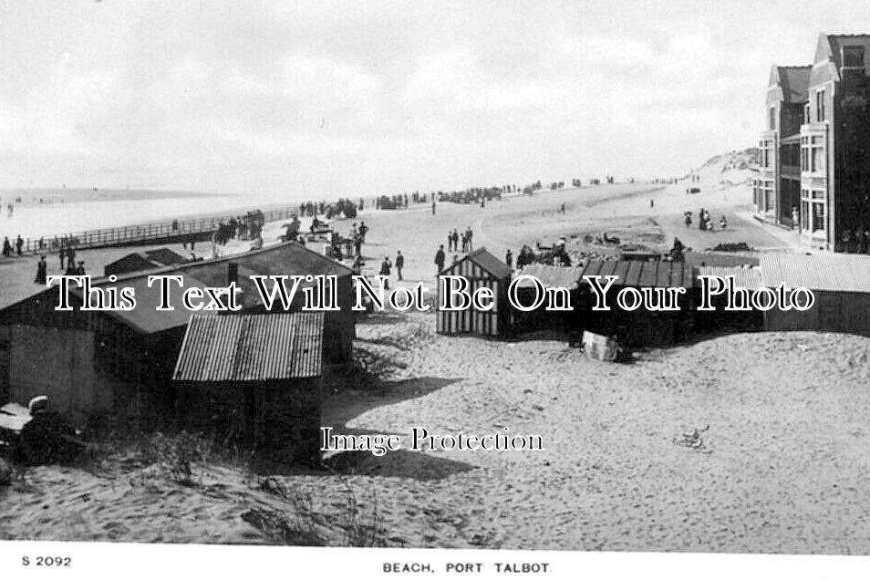 WL 1901 - Beach, Port Talbot, Wales c1910