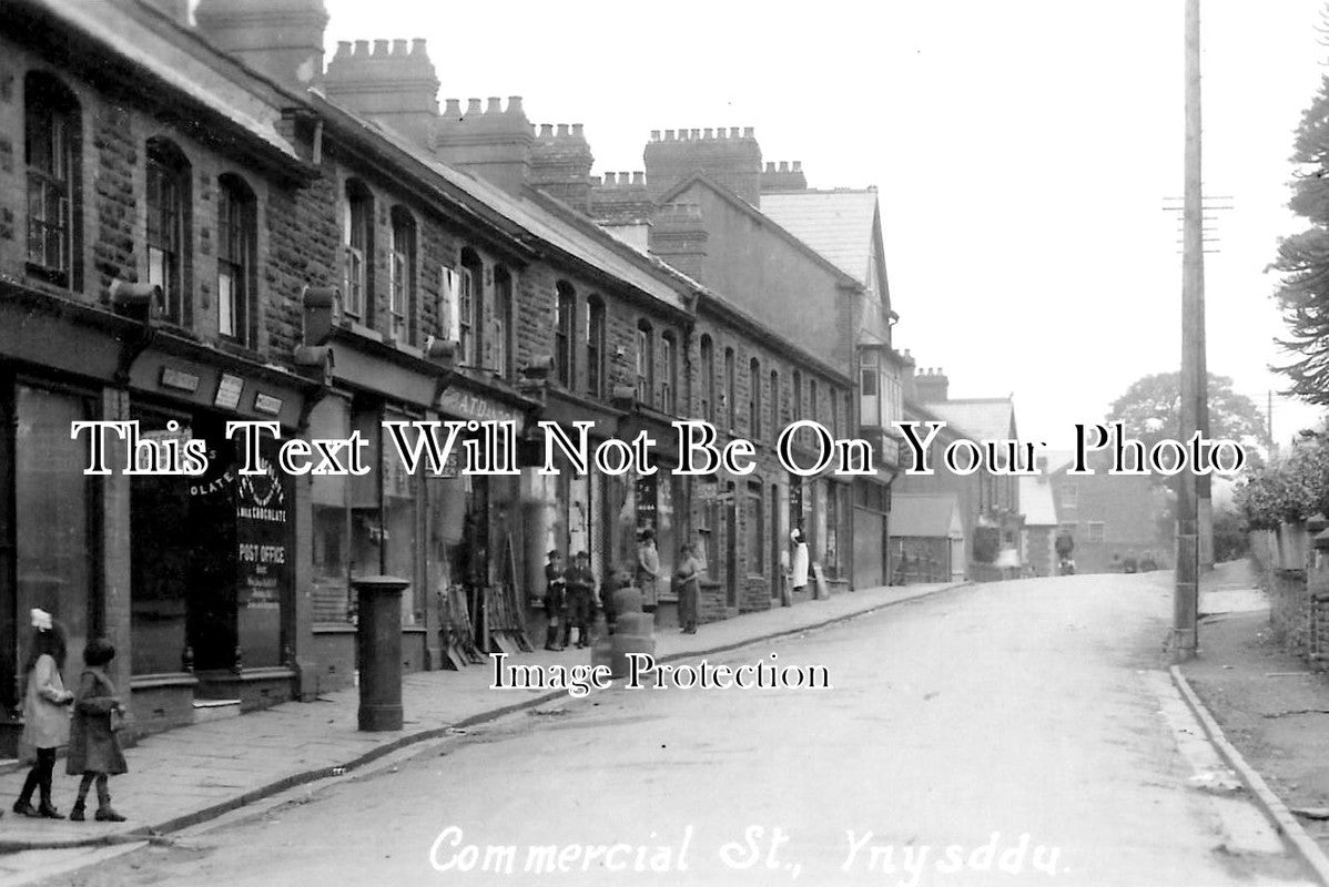 WL 191 - Commercial Street, Ynysddu, Wales c1925