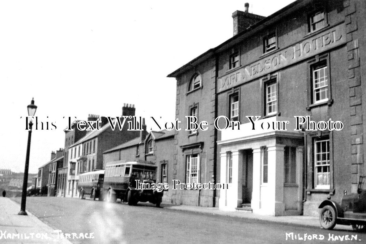 WL 194 - Lord Nelson Hotel, Hamilton Terrace, Milford Haven, Wales