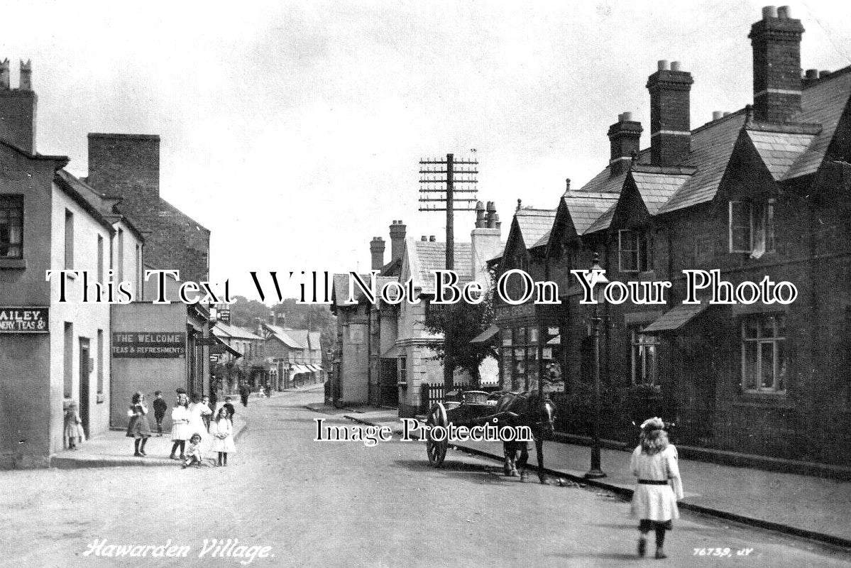 WL 1940 - Hawarden Village, Wales