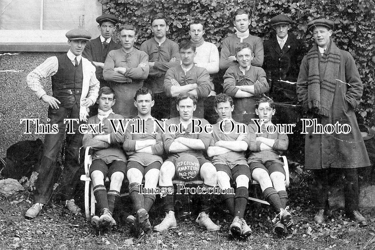 WL 198 - Old Colwyn Amateur Football Team, Wales 1912-13