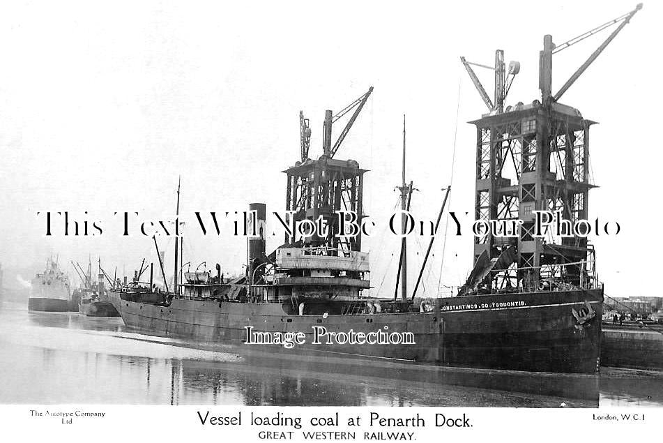 WL 1998 - Loading Coal At Penarth Dock, Wales