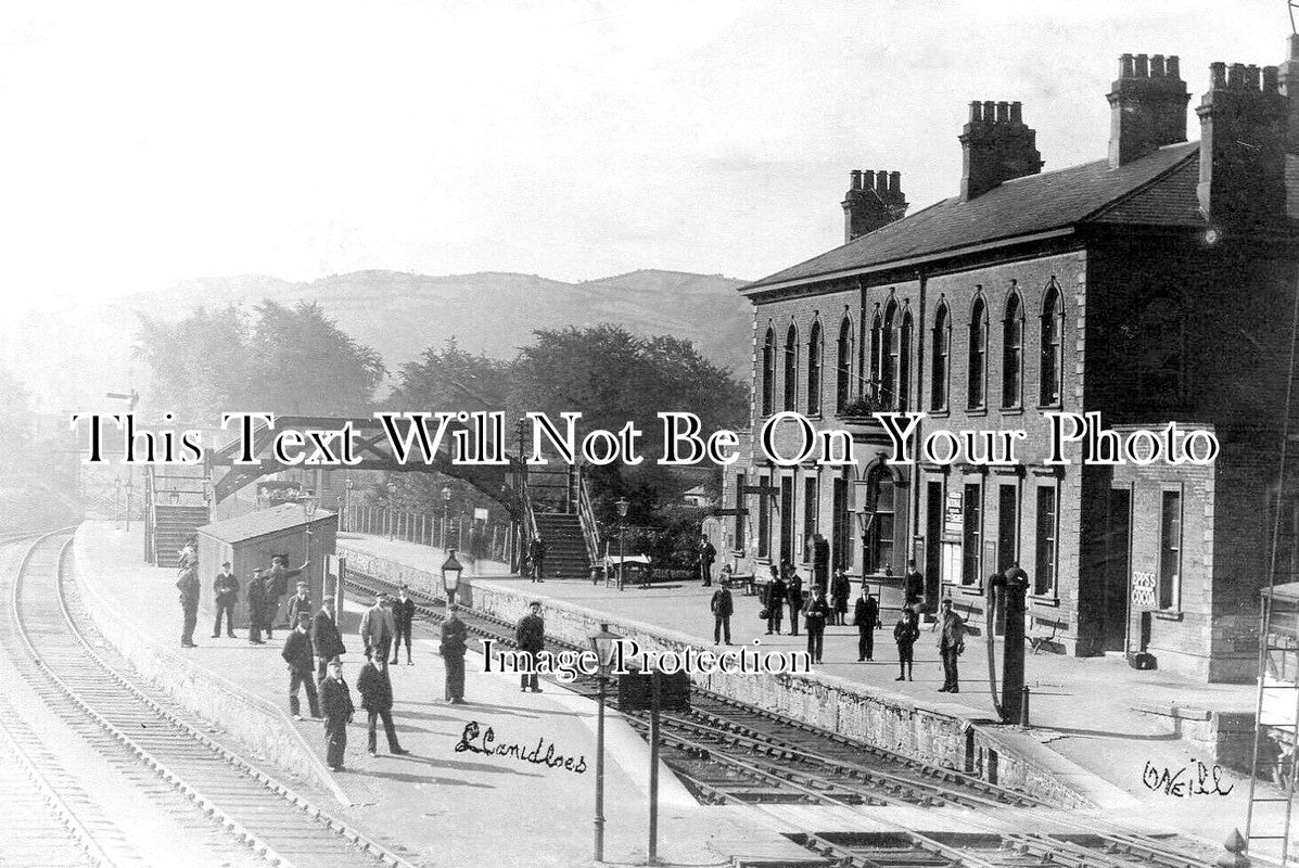 WL 2139 - Llanidloes Railway Station, Wales c1906