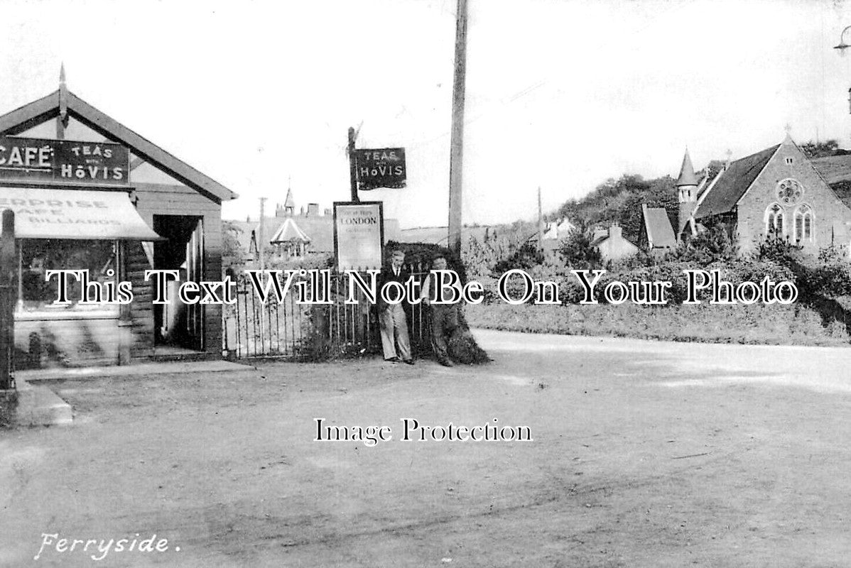 WL 2184 - Enterprise Cafe, Ferryside, Wales c1943