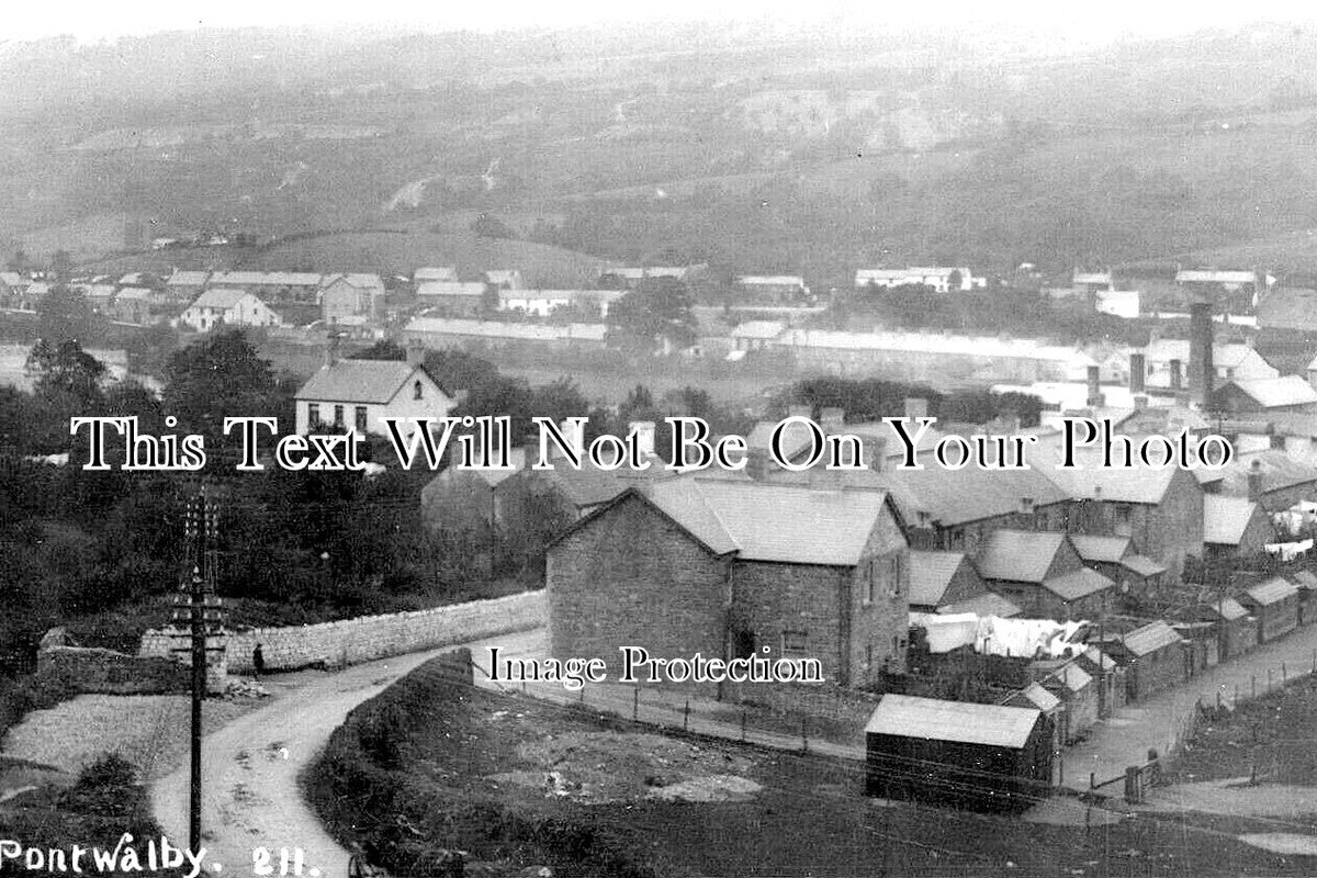 WL 2186 - Pontwalby, Glamorgan, Wales c1925