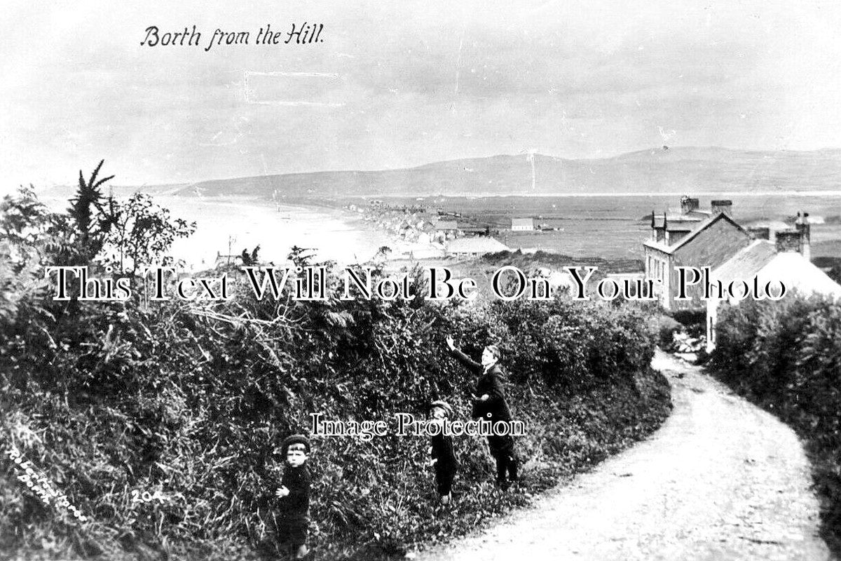 WL 2242 - Borth From The Hill, Wales c1927