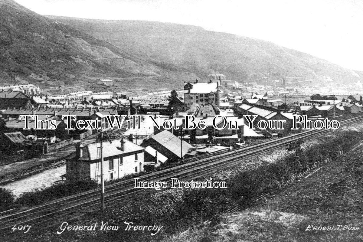 WL 2281 - General View Of Treorchy, Wales