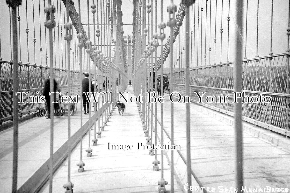 WL 2319 - Centre Span, Menai Bridge, Wales
