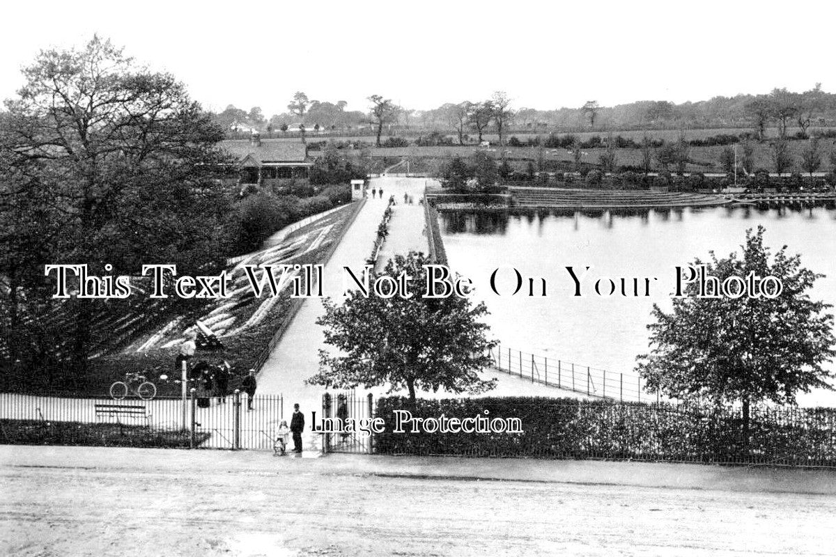 WL 232 - The Lake & Promenade, Roath Park, Cardiff, Wales