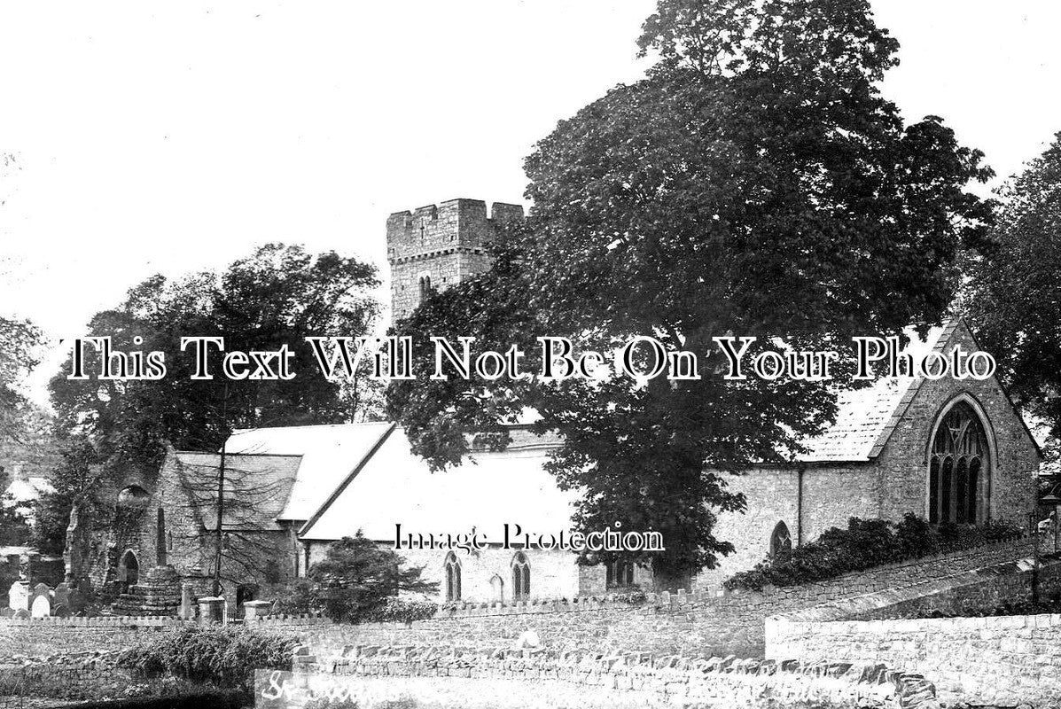 WL 233 - St Illtyds Church, Llantwit Major Glamorgan, Wales c1914