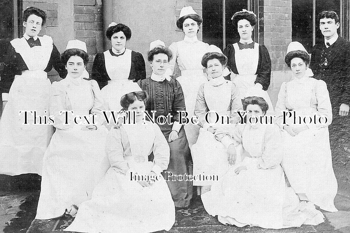 WL 2333 - Group Of Medical Staff, Tonypandy, Glamorgan, Wales