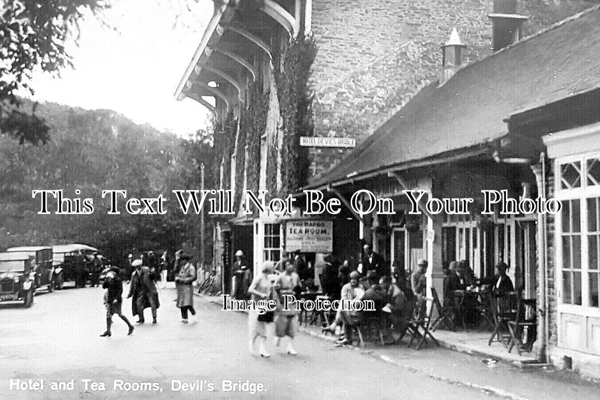 WL 2406 - Hotel & Tea Rooms, Devils Bridge, Wales