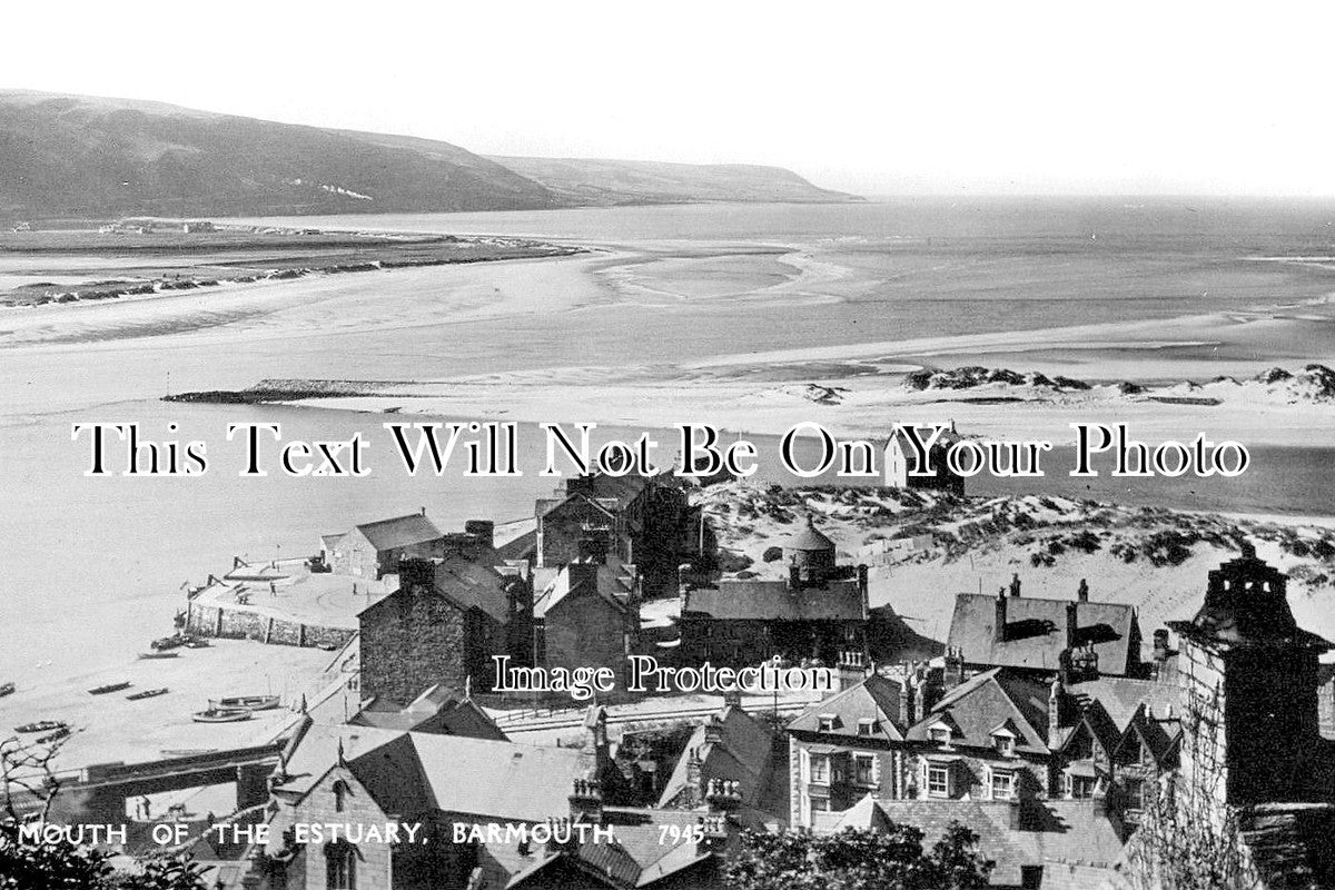 WL 2417 - Mouth Of The Estuary, Barmouth, Wales c1935