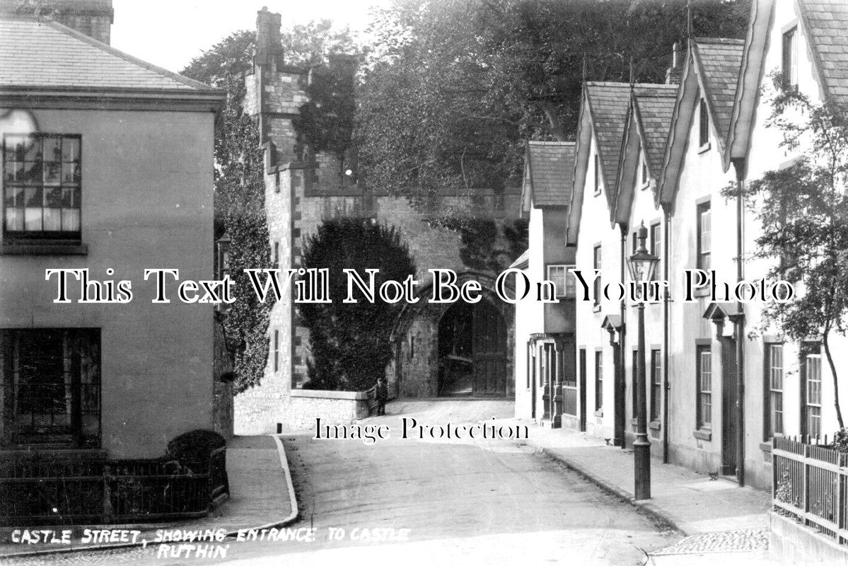 WL 248 - Castle Entrance, Castle Street, Ruthin, Denbighshire, Wales c1911