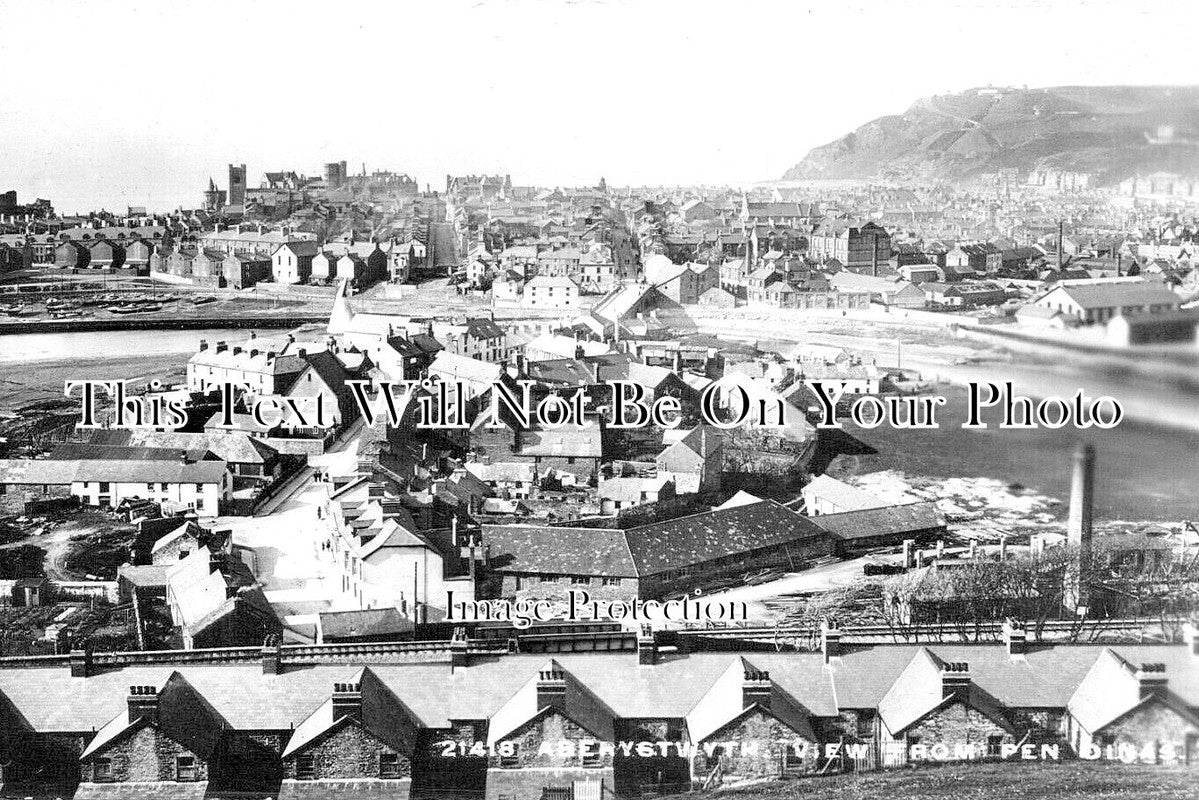 WL 2501 - Aberystwyth From Pen, Wales