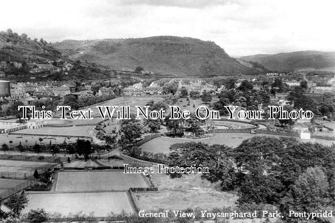 WL 2523 - General View Of Ynysangharad Park, Pontypridd, Wales