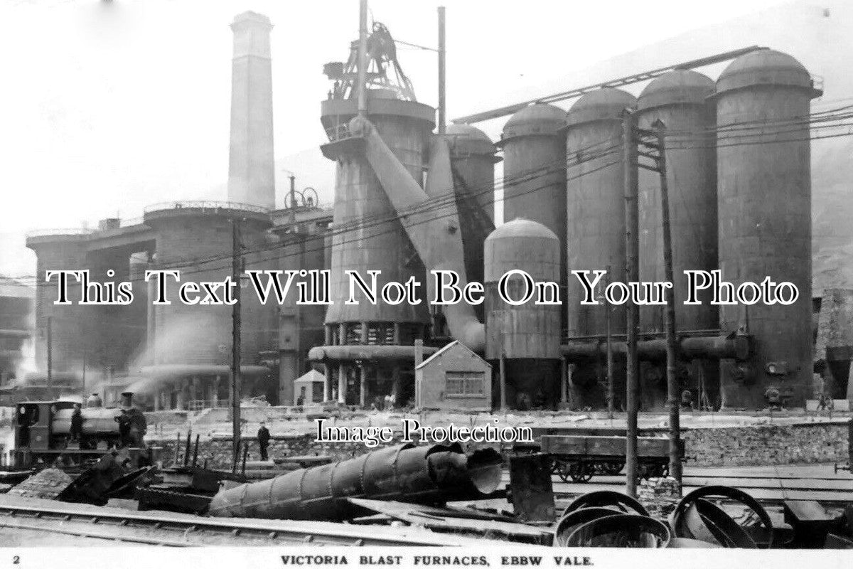 WL 253 - Victoria Blast Furnaces, Ebbw Vale, Wales c1910