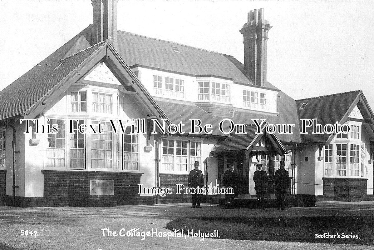 WL 2544 - The Cottage Hospital, Holywell, Flintshire, Wales