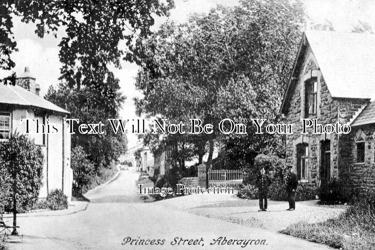 WL 2549 - Princess Street & Police Station, Aberaeron, Wales