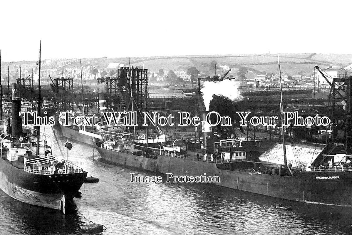 WL 256 - Barry Docks, Wales c1912