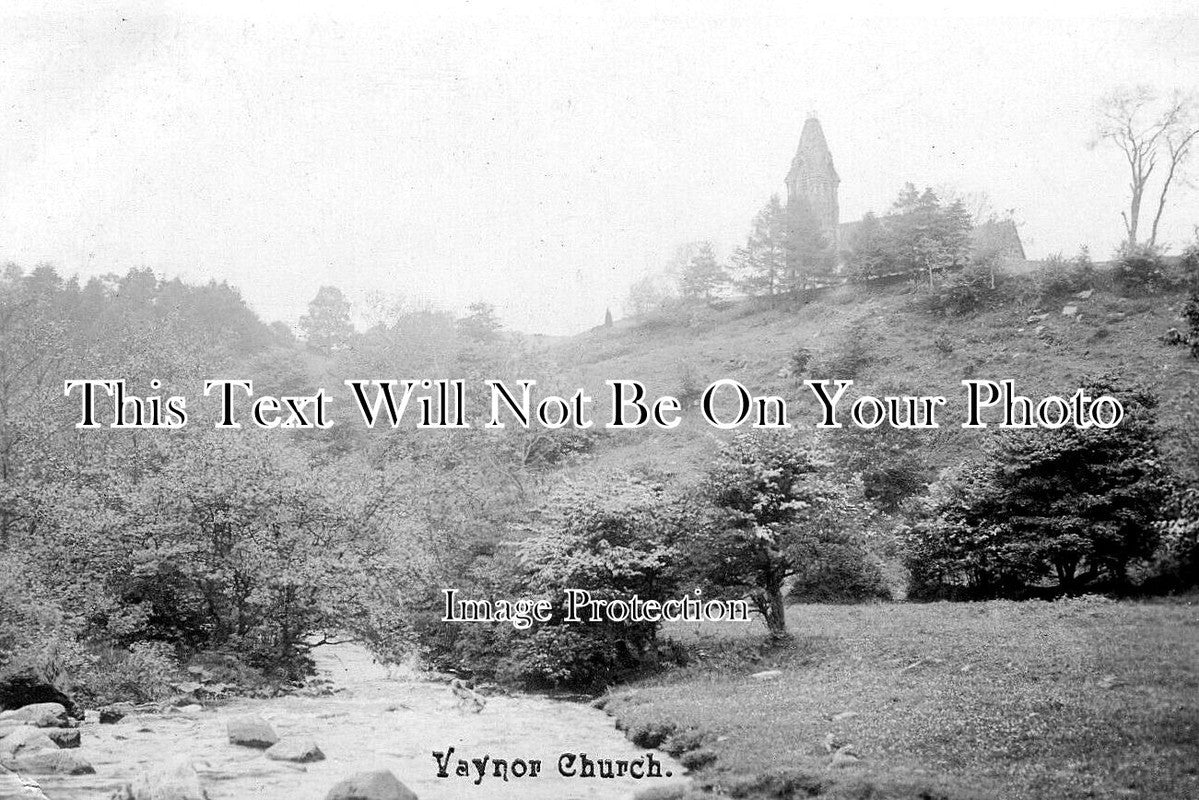 WL 2566 - Vaynor Church, Wales c1905