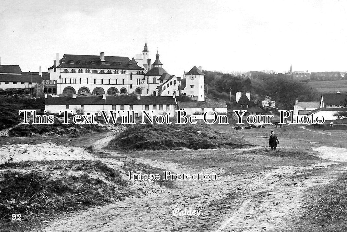 WL 2625 - Caldey Abbey, Wales c1916