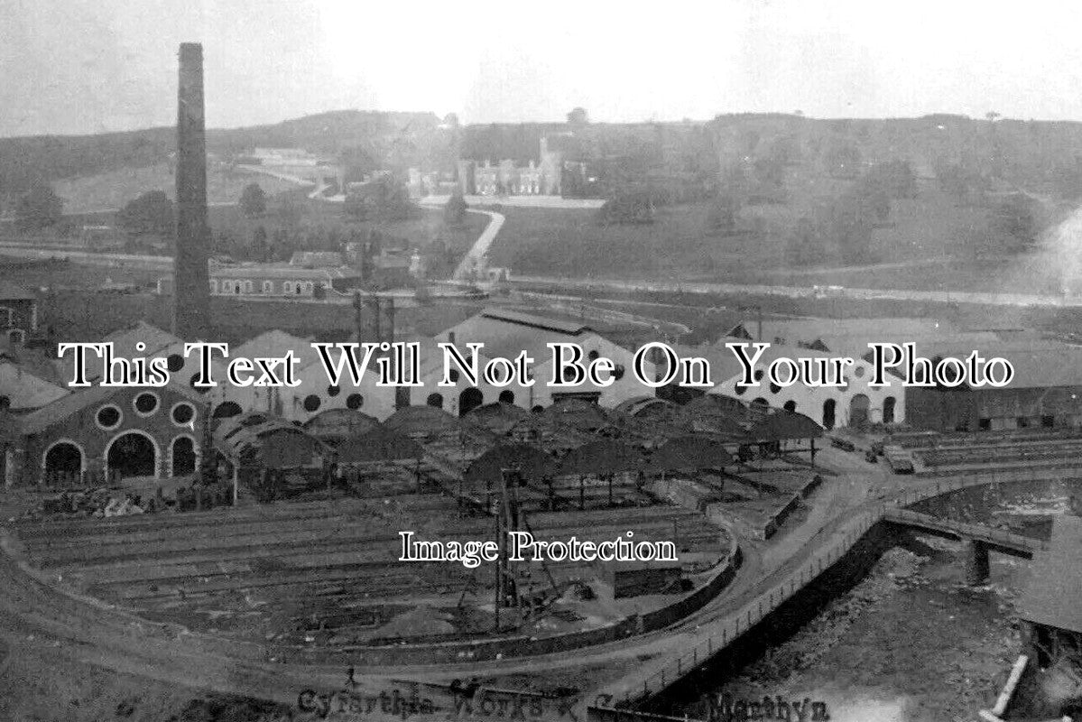 WL 2649 - Cyfarthfa Ironworks, Merthry Tydfil, Wales c1908