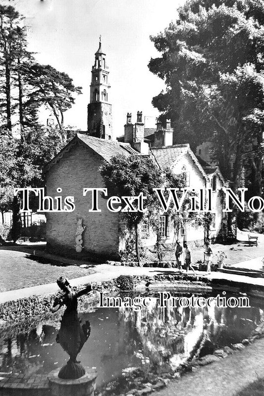 WL 2693 - Campanile & Pool, Portmeirion, Wales