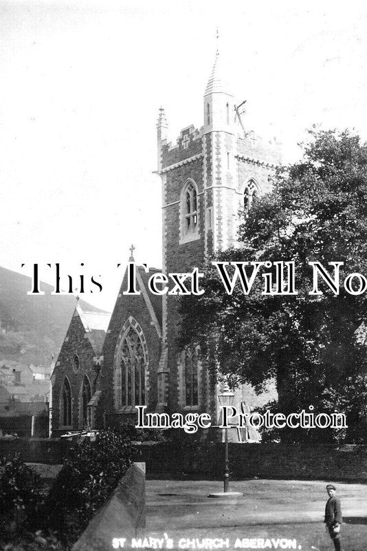 WL 2703 - St Marys Church, Aberavon, Glamorgan, Wales c1906
