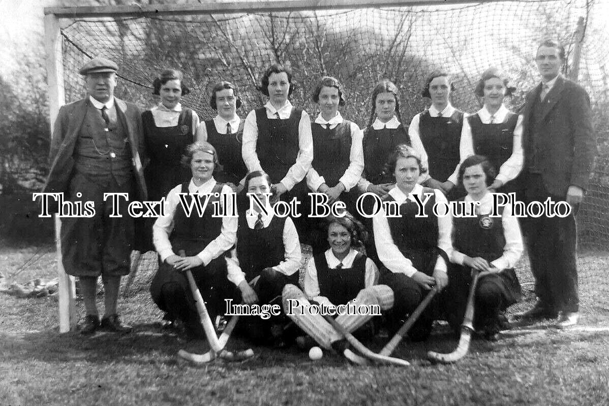 WL 2793 - Girls Hockey Team, Denbigh, Wales