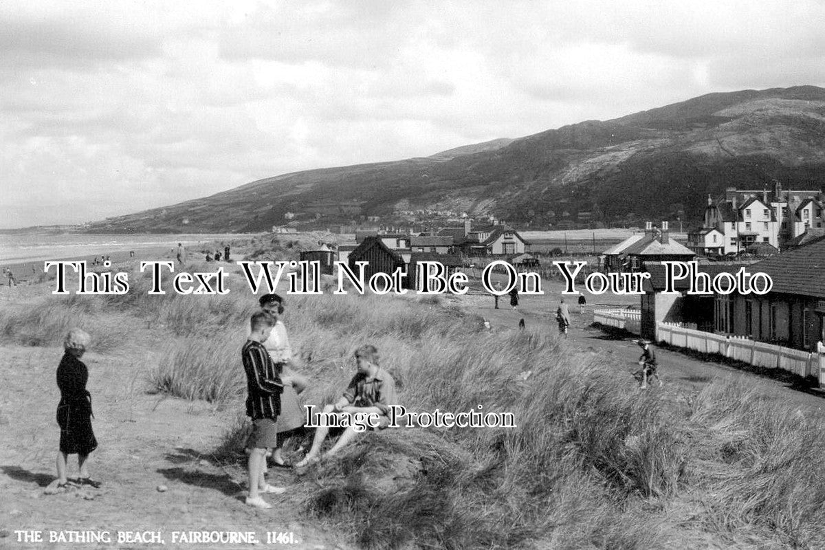 WL 2802 - The Bathing Beach, Fairbourne, Wales