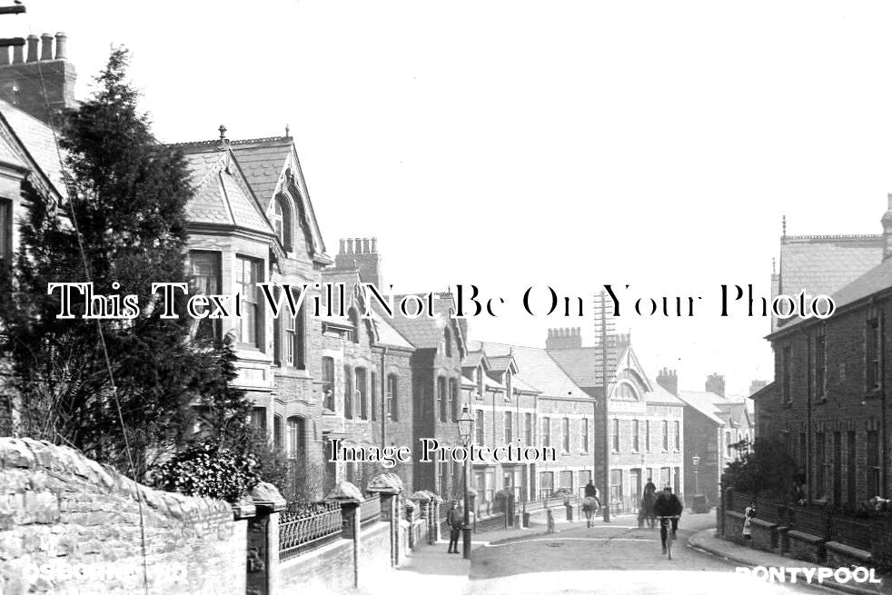 WL 283 - Osborne Road, Pontypool, Wales c1909