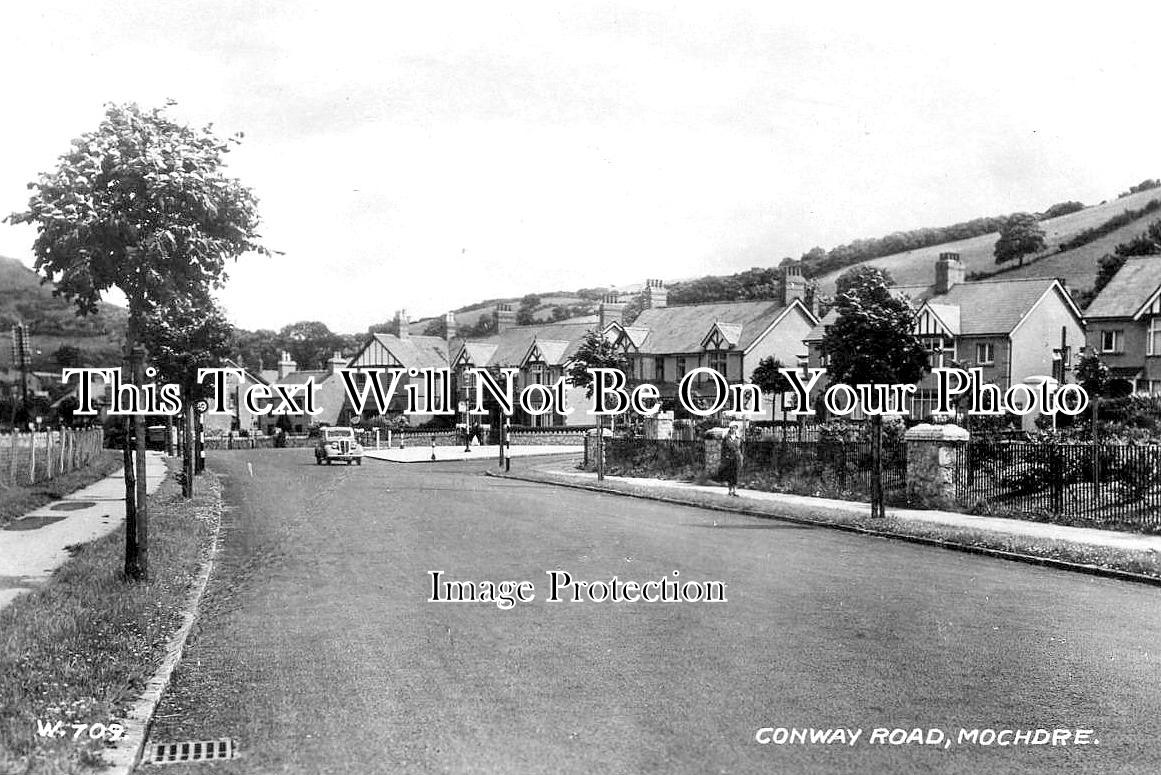WL 2830 - Conway Road, Mochdre, Wales c1936