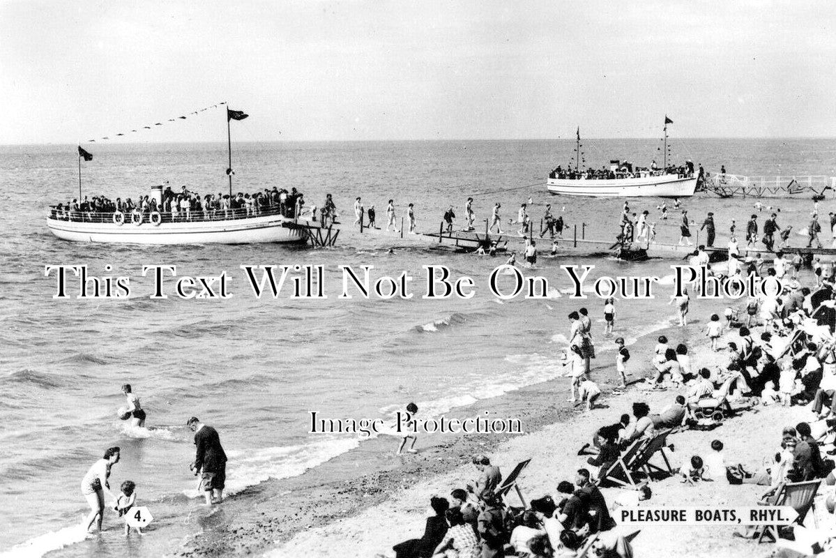 WL 2833 - Pleasure Boats, Rhyl, Wales