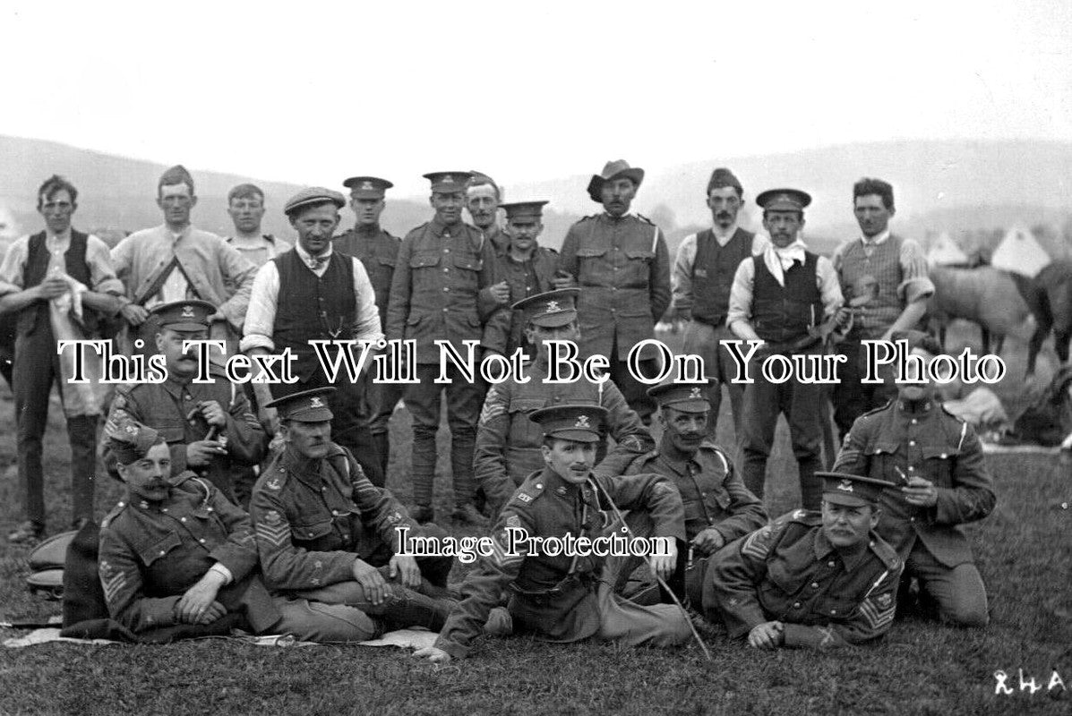 WL 284 - Pembroke Yeomanry At Penally Camp, Tenby, Wales