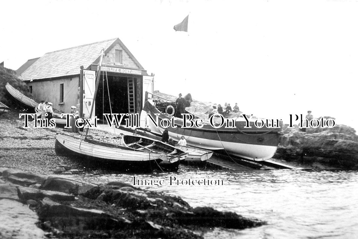 WL 285 - Anglesey Moelfre Lifeboat Star Of Hope Launching, Wales