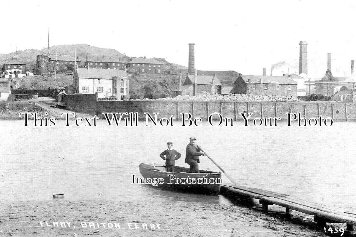 WL 291 - Ferry At Briton Ferry, Glamorganshire, Wales c1911