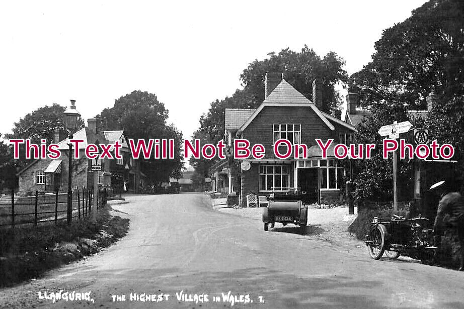 WL 2919 - Llangurig, The Highest Village In Wales c1927