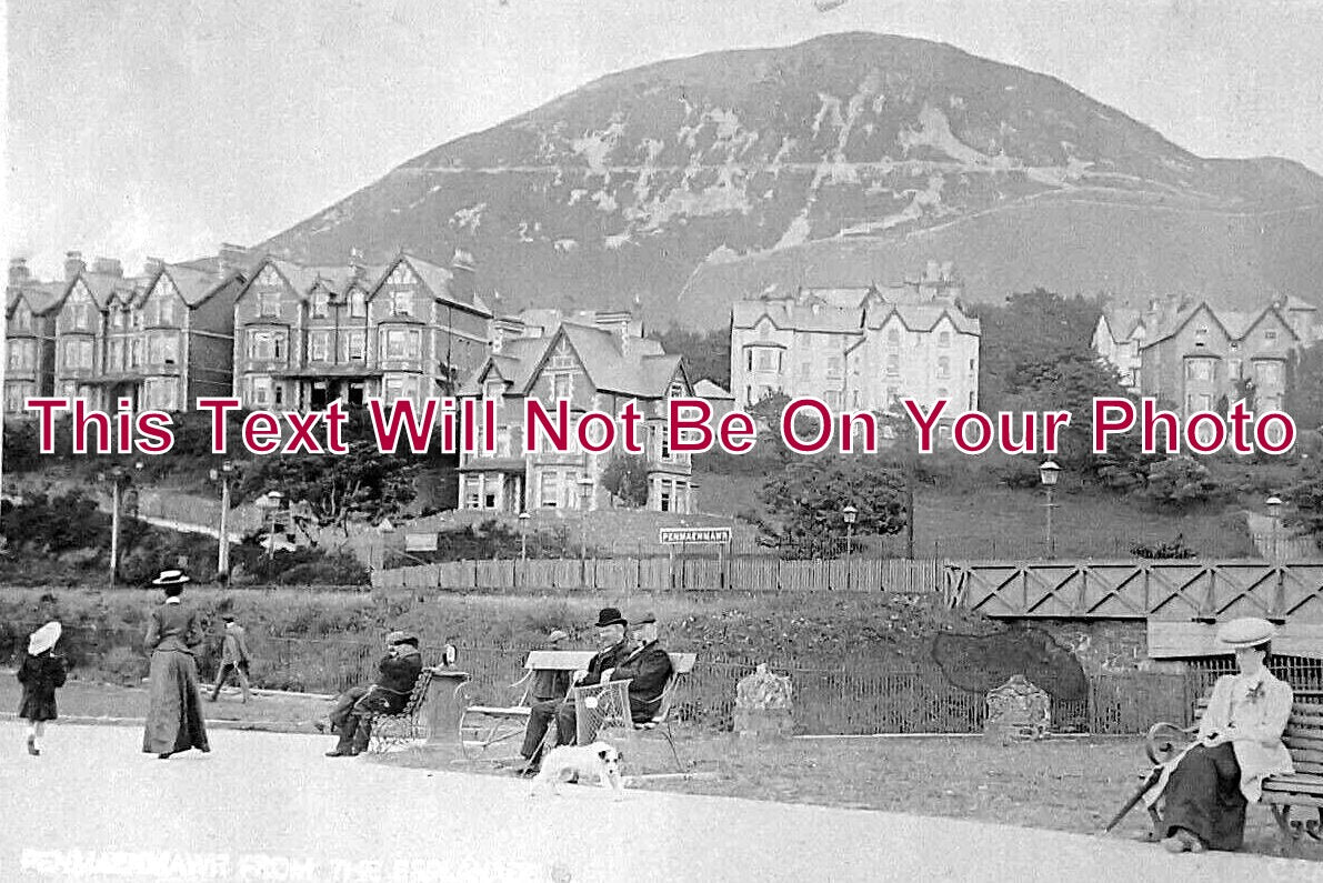 WL 2922 - Penmaenmawr & Railway Station, Wales c1914