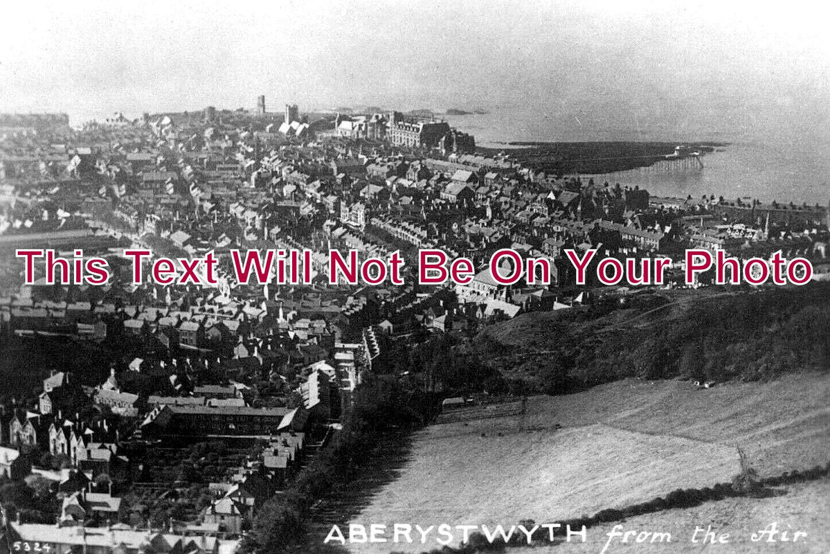 WL 2942 - Aberystwyth From The Air, Wales